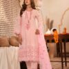 Pink Color Semi Stitched Luxury Lawn Pakistani Salwar Suit