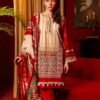 Red & Bolds Lawn Pakistani Dresses By Gul Ahmed - D05