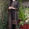 Black Color Printed Lawn Pakistani Suits