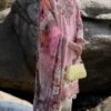 Pink Color Embroidered Unstitched Pakistani Salwar Kameez