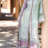 Light Sea Green Embroidered Unstitched Pakistani Suits