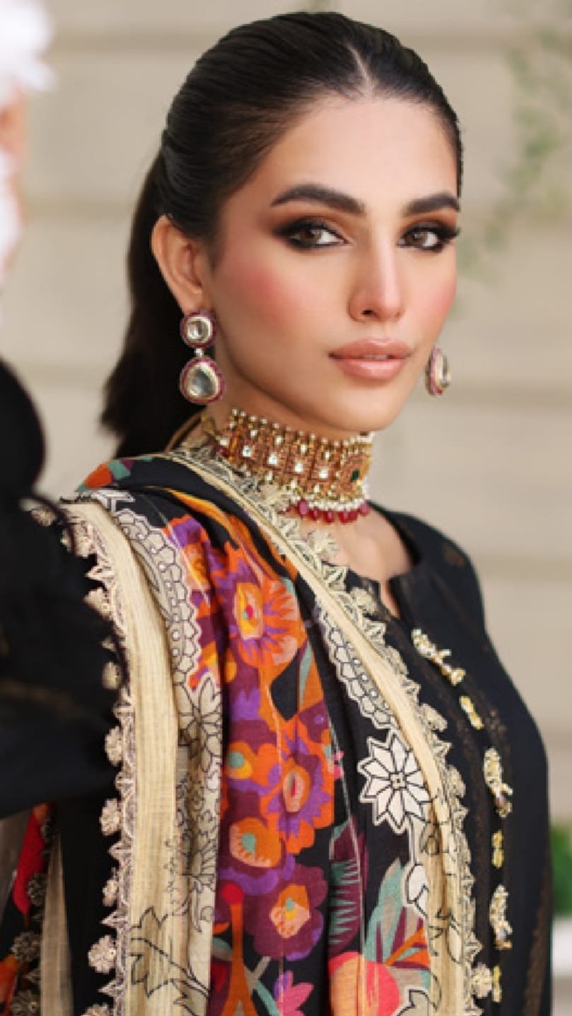 Luxury Embroidered Staple Jacquard - D02 - Image 3