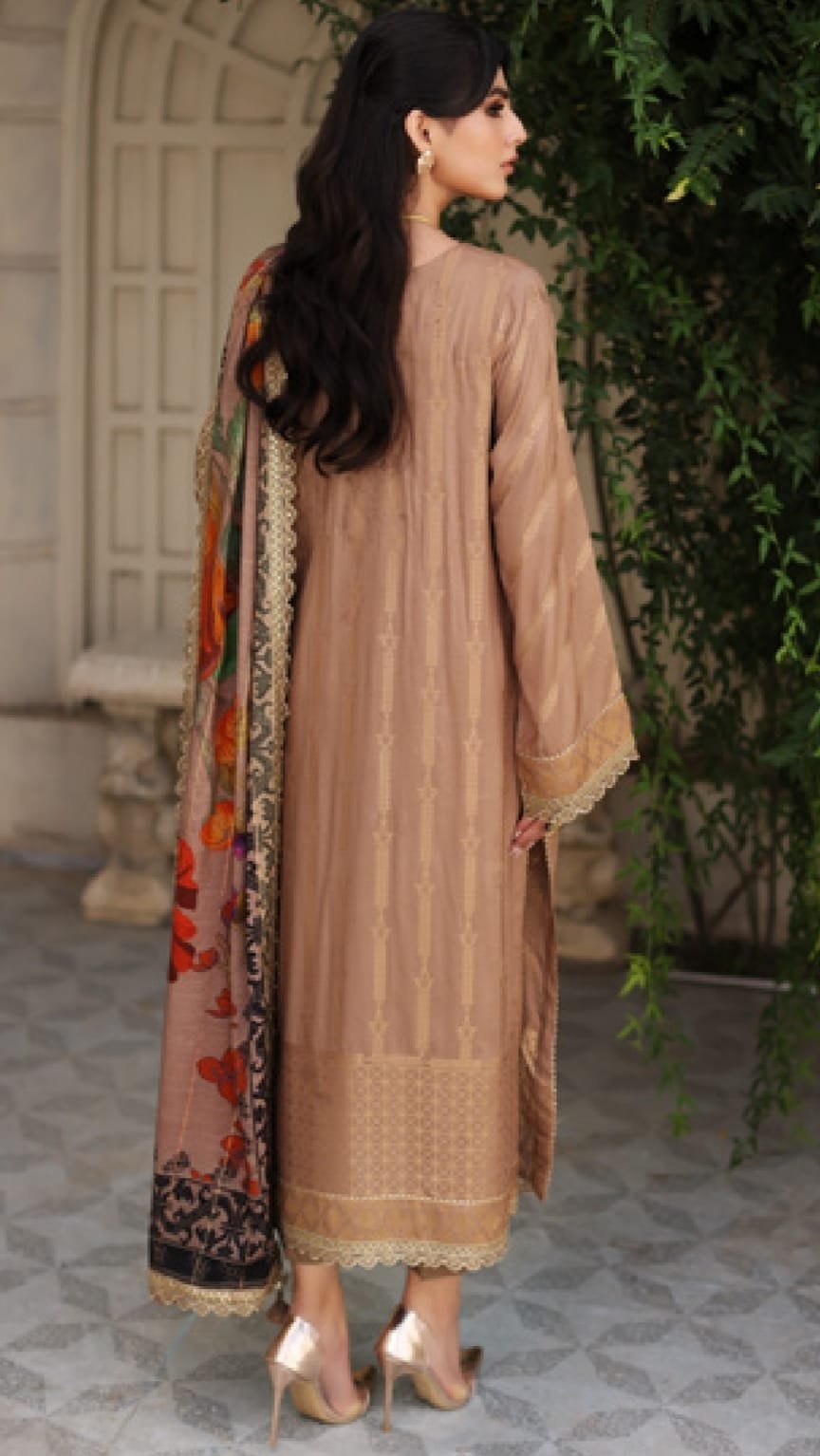 Luxury Embroidered Staple Jacquard - D03 - Image 2