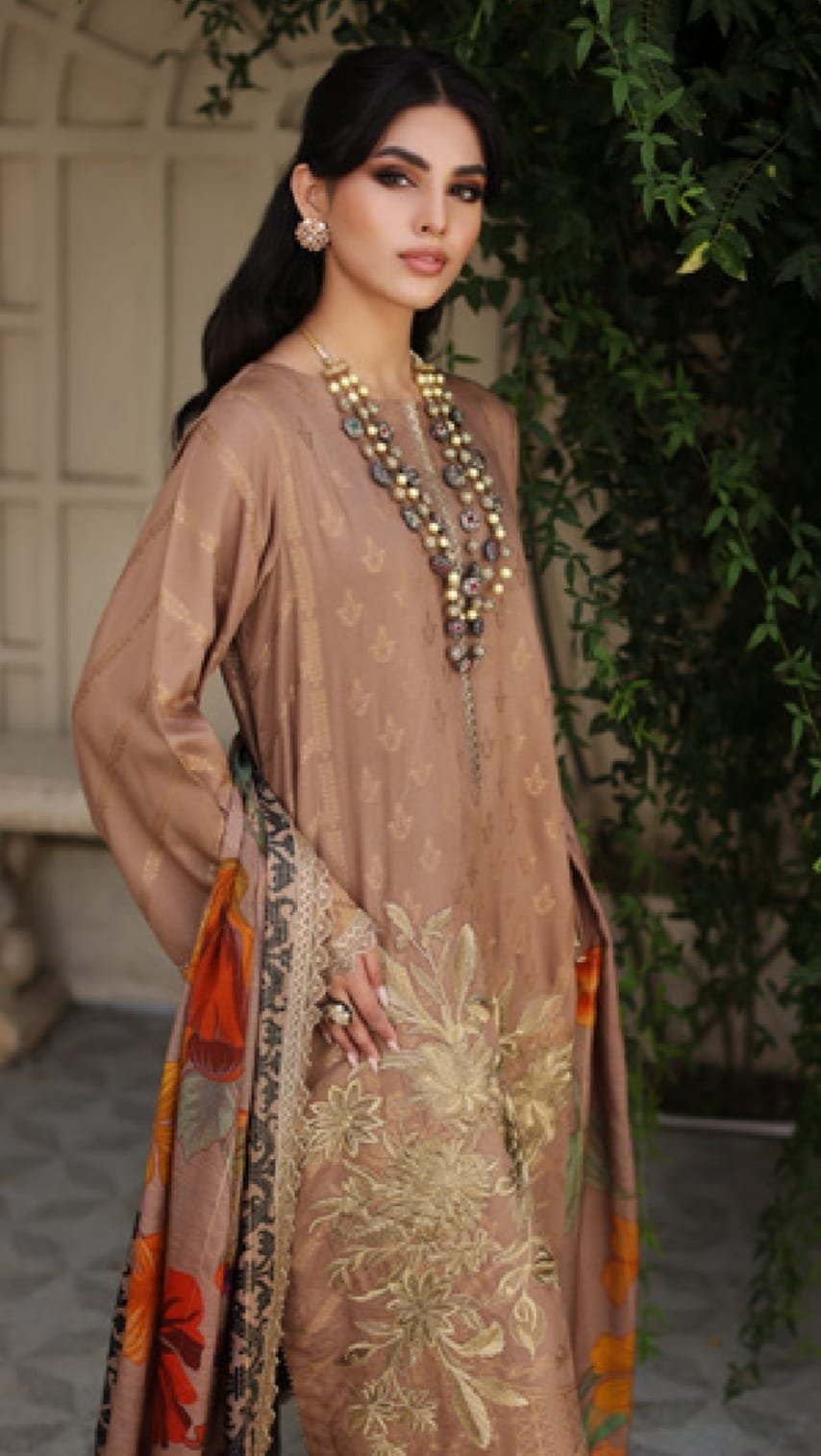 Luxury Embroidered Staple Jacquard - D03 - Image 4