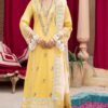 Yellow Color Lawn Unstitched Pakistani Suits for women