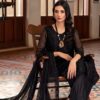 Black Color Stitched Chiffon Pakistani Suits