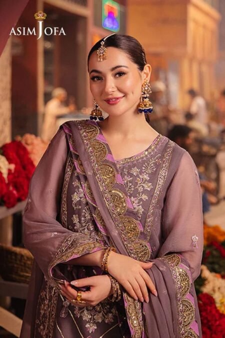Light Pink Color Embroidered Chiffon Pakistani Festive Wear