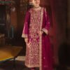Light Purple Color Embroidered Twisted Silk Pakistani Eid Suits