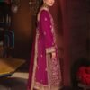 Light Purple Color Embroidered Twisted Silk Pakistani Party Suits