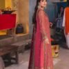 Pink Color Embroidered Chiffon Pakistani Dresses