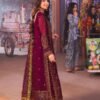 Purple Color Embroidered Chiffon Pakistani Suit with Dupatta