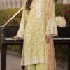 Unstitched Embroidered Lawn Suit - D01