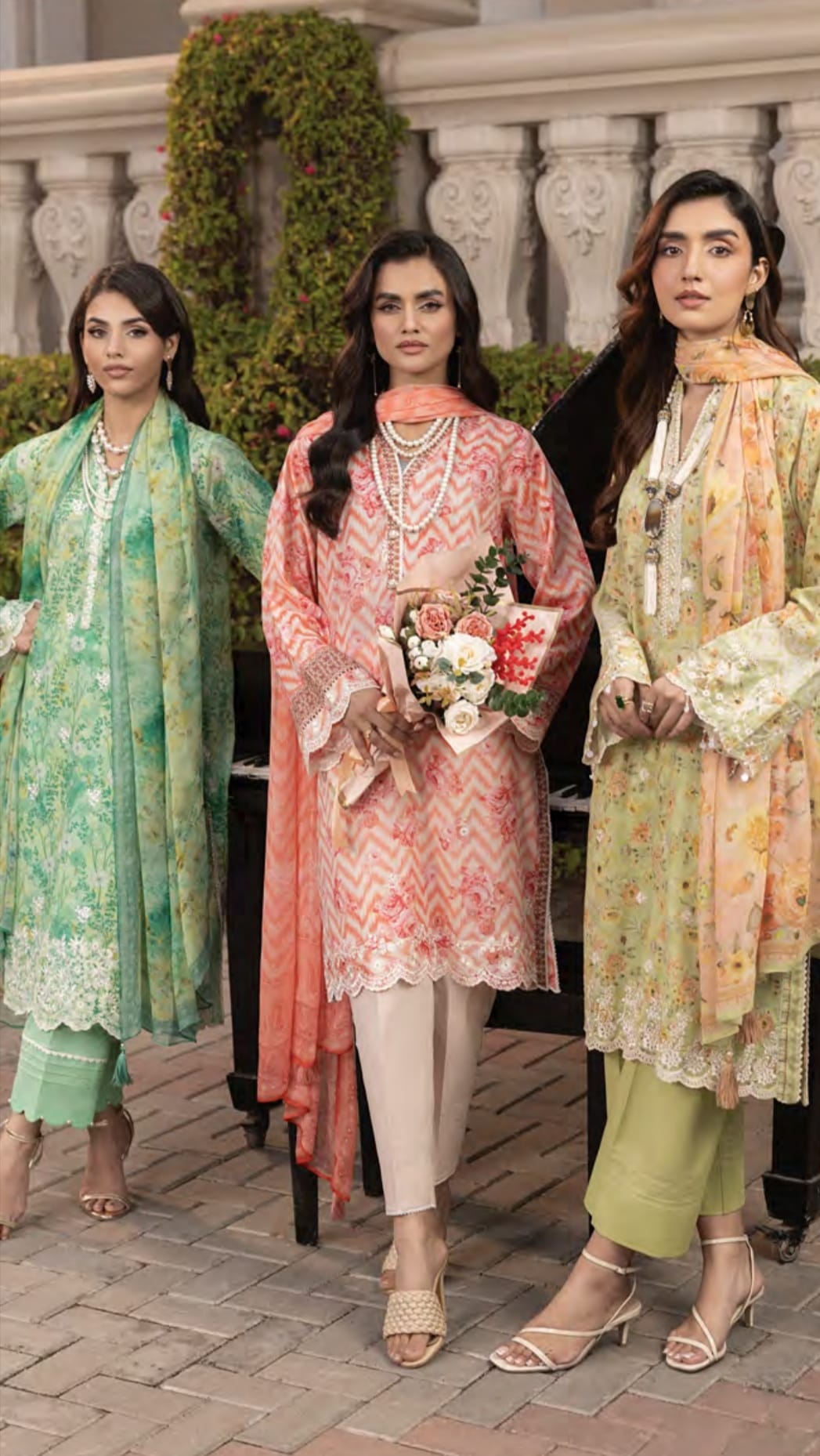 Lakhany Komal Embroidered Lawn 2025