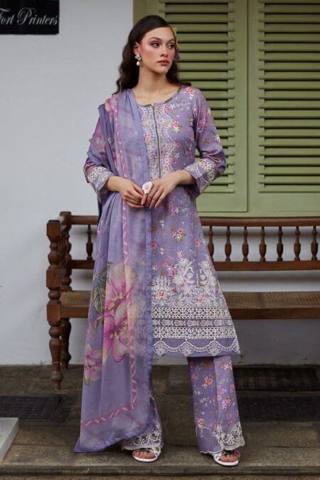Gulaal Luxury Lawn 2025 - D02