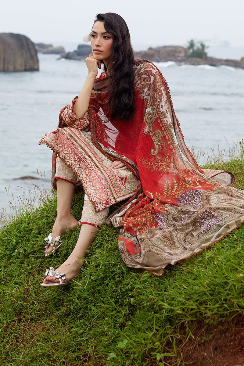 Gulaal Luxury Lawn 2025 - D12 - Image 4