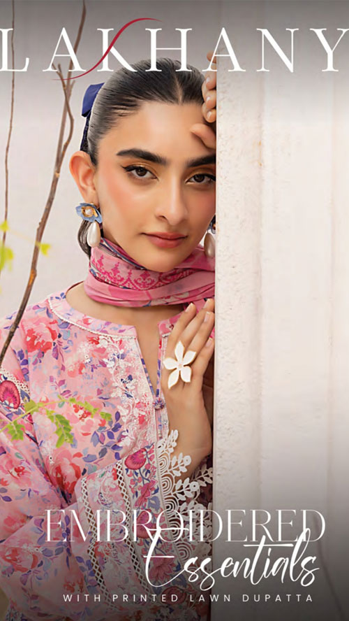 Lakhany Embroidered Essentials 2025