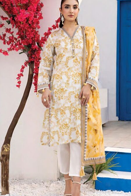 Lakhany Printed Lawn Suits - D09