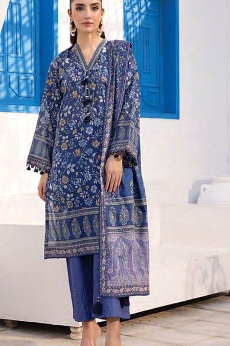 Lakhany Printed Lawn Suits - D10