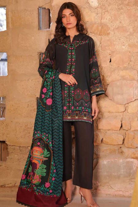 Unstitched Lawn Suit - 01