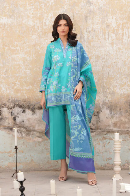 Unstitched Lawn Suit - 02