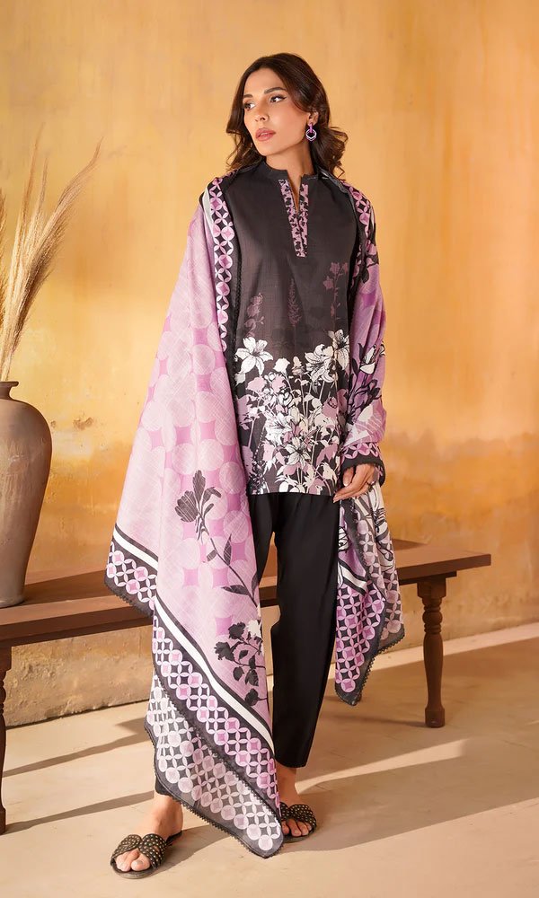 Unstitched Pakistani Cotton Suit - 03