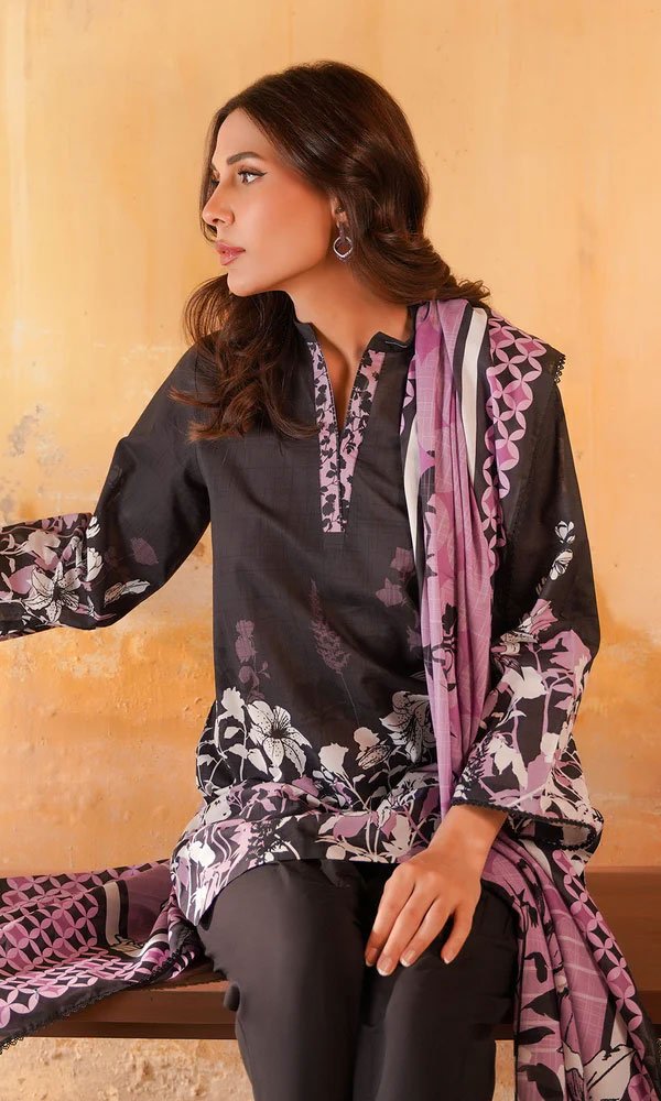 Unstitched Pakistani Cotton Suit - 03 - Image 2