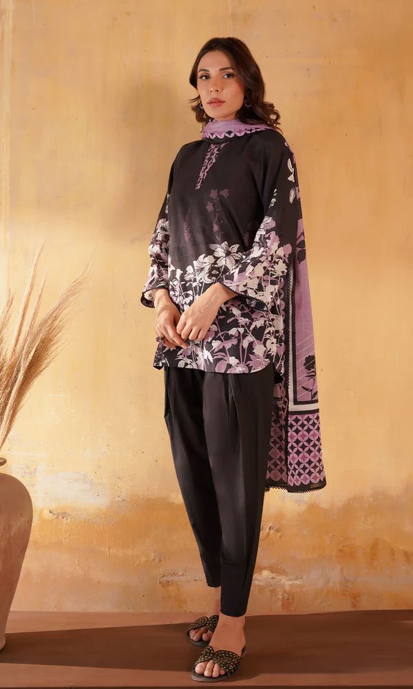 Unstitched Pakistani Cotton Suit - 03 - Image 3