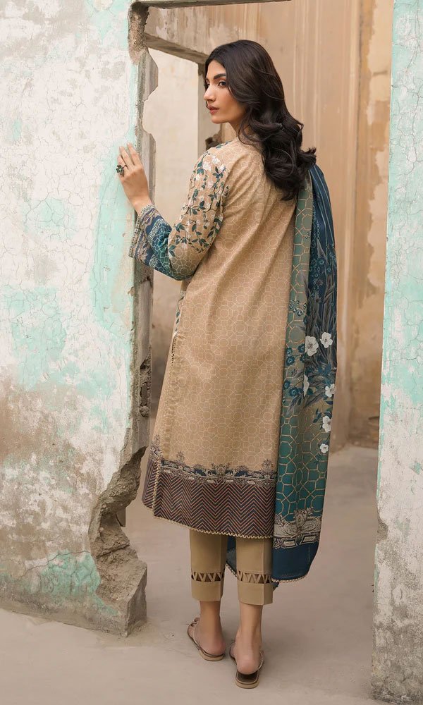 Unstitched Pakistani Cotton Suit - 04 - Image 2