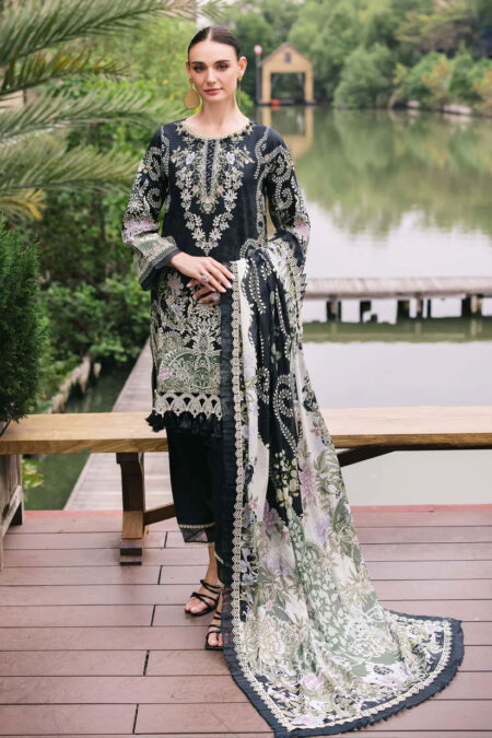 Jade Unstitched Printed Lawn Suit - D13