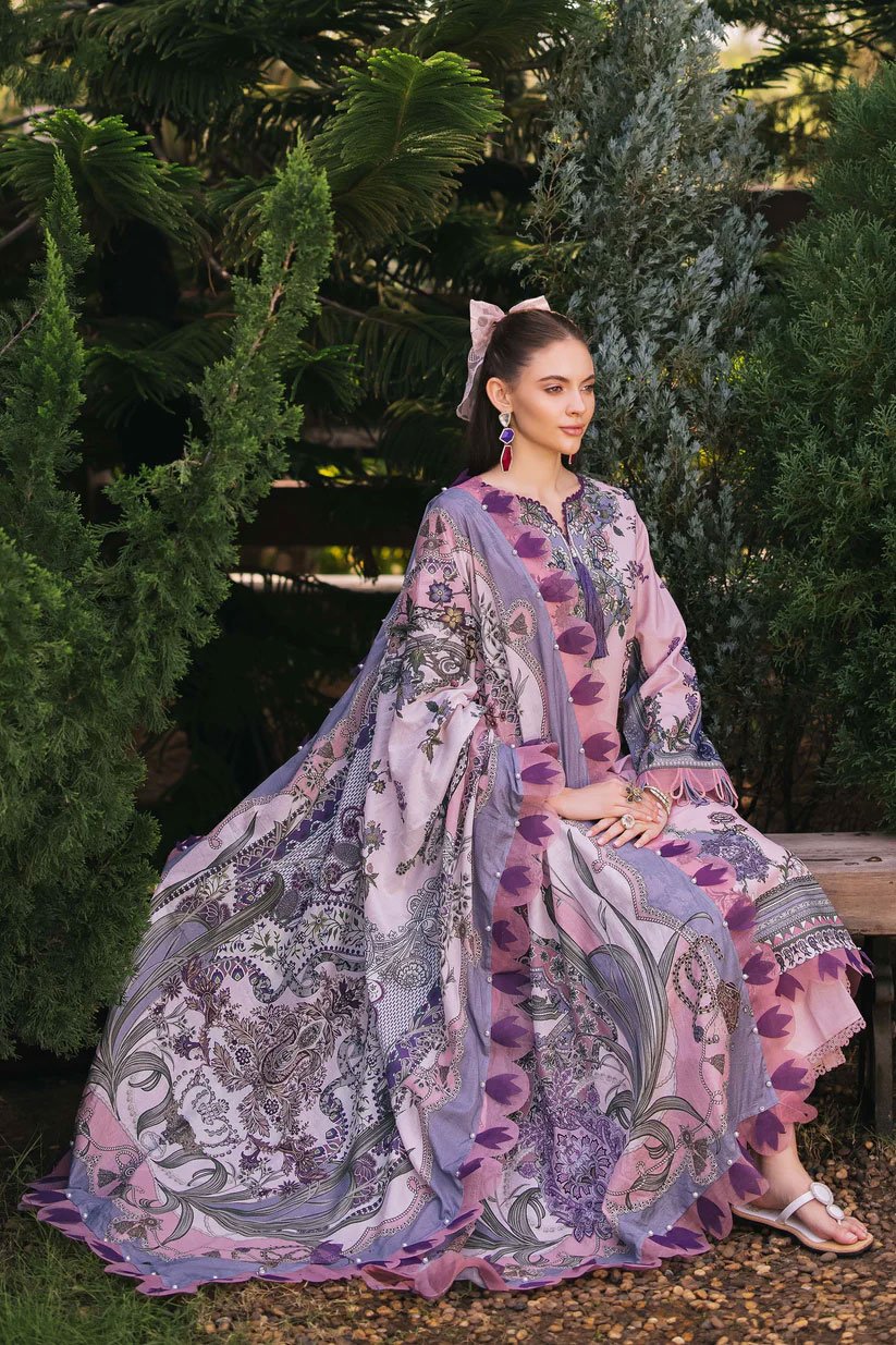 Jade Unstitched Printed Lawn Suit - 20720B - Image 3