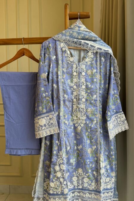 Luxury Embroidered Pakistani Suit- 01