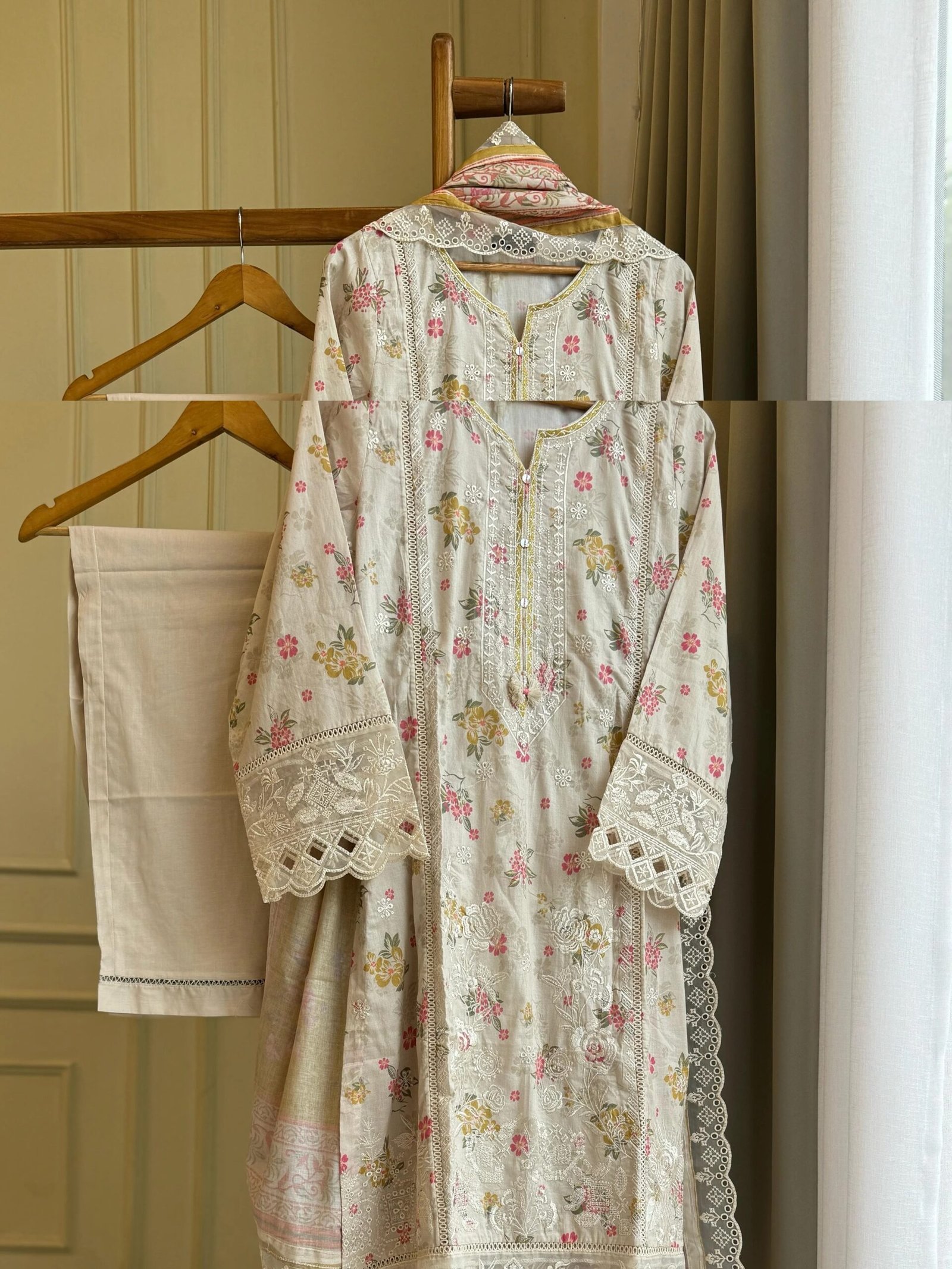 Luxury Embroidered Pakistani Suit- 06 - Image 3