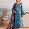 Unstitched Dark Sea Green Color Luxury Salwar Suit - 003