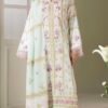 3-Pieces Unstitched Off-White Lawn Suit - SS001