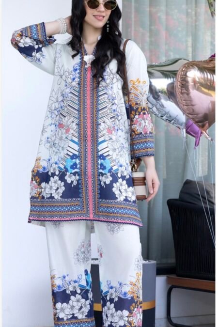 White Color Ready to Wear Cord Set - SS06