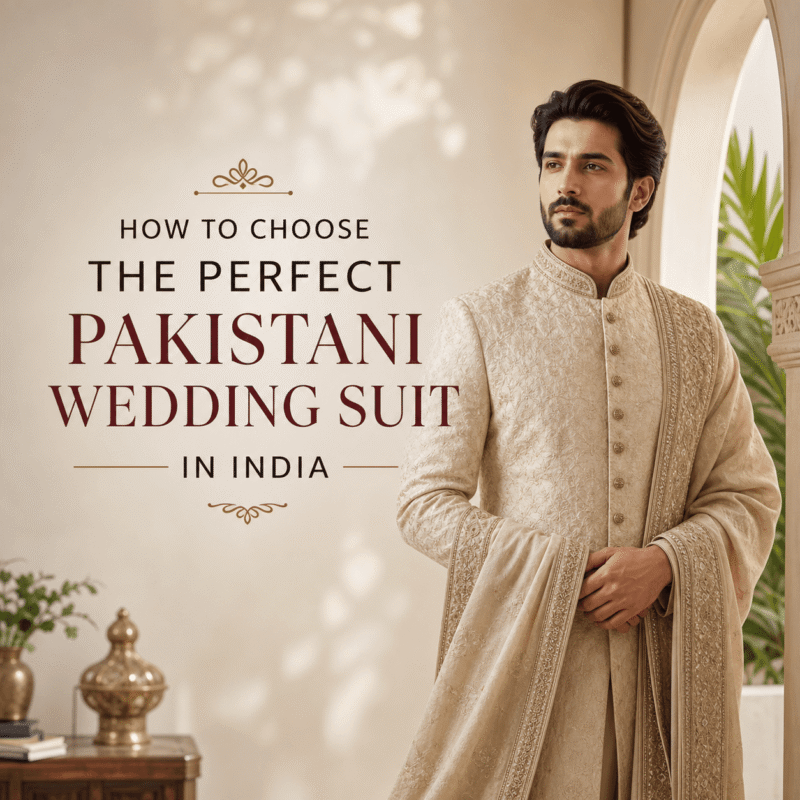 Pakistani Wedding Suits in India
