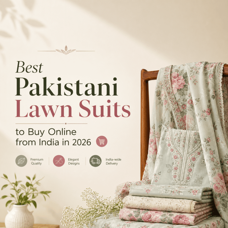 Pakistani lawn suits online India
