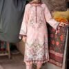 Printed Pakistani lawn suit with chiffon dupatta