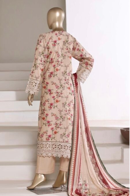 3-PC Embroidered Pakistani Lawn Salwar Kameez