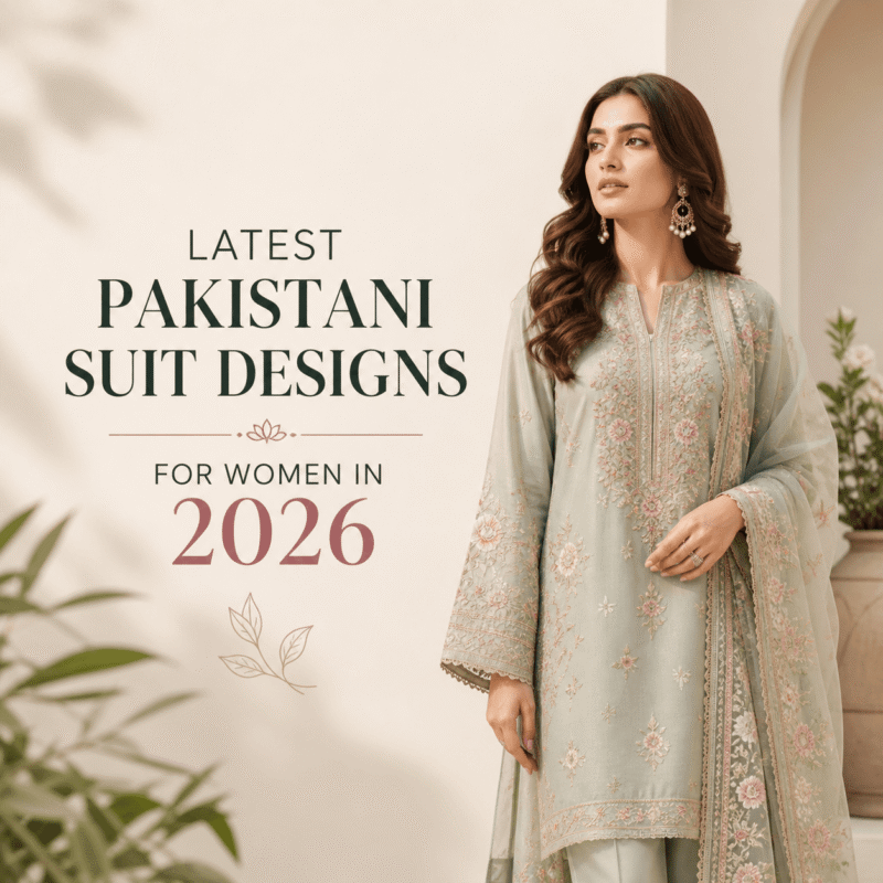 Pakistani suit designs