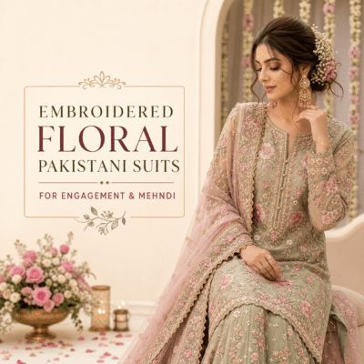 embroidered floral suit